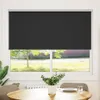 Vidaxl Roller Blind verdämmen 160 x 175 cm Schwarz Voir les images du produit 2