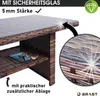 Poly-Rattan Eck Sitzgruppe ECO braun/beige Produktbild-Vorschau 10
