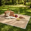 Outdoor-Teppich 90 x 150 cm Braun | Kunststoff Teppich Produktbild-Vorschau 7