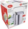 Doppelwandiger Edelstahl Eiskübel mit Deckel und Zange, Produktbild-Vorschau 12
