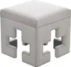 Casa Padrino Luxus Kreuz Sitz Hocker Chesterfield Hotel Möbel Luxury Furniture Stool Ottoman Interior Design Hotel Einrichtung Supplier
