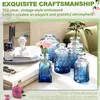 JOIEYOU Zestaw 24 szklanych wazonów Mały mini wazon na Podgląd zdjęcia produktu 4