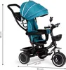 Siège pivotant pour poussette tricycle vélo Voir les images du produit 8