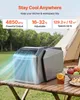 VEVOR Mobile Klimaanlage 580W, 4850 BTU Tragbare Produktbild-Vorschau 2