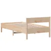 vidaXL Postel z masivu bez matrace 90x190 cm borovice Náhled obrázku produktu 6