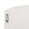 vidaXL Portemanteau mural blanc 50 x 10 x 34 cm bois Voir les images du produit 5