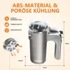 Aigostar - Handmixer Elektrischer, Ultra Power Mixer Produktbild-Vorschau 6