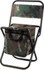 Klappbarer Outdoor-Stuhl Grün/Braun - Ideal für Camping und Produktbild-Vorschau 11