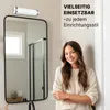 ARTE LAMP Spiegelleuchte für Badezimmer – Wandleuchte Innen Produktbild-Vorschau 9