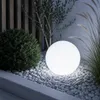 LUMILED Milchig Kugelleuchte 20cm Außen Außenkugelleuchte Produktbild-Vorschau 1