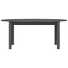 vidaXL Couchtisch Grau 110x55x45 cm Massivholz Kiefer Produktbild-Vorschau 5