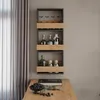 Étagère murale Vicco Repose Chêne doré/anthracite 40x98cm, Voir les images du produit 1