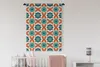 MuchoWow® Wandteppich Wandbehang Ein symmetrisches Muster Produktbild-Vorschau 2