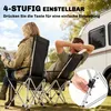 Campingstühle 2er Set klappbar, Angelstuhl mit Fußstütze & Produktbild-Vorschau 6