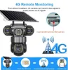 Solar-Kamera 4G SIM Outdoor 3 Objektive 3 Bildschirme Produktbild-Vorschau 1