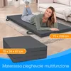 Materasso pieghevole ELONEO 75x200 cm, altezza 8 cm, Anteprima dell’immagine prodotto 2