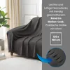 wometo WAVE Fleecedecke 120x160 cm – OEKO-TEX ca. 300g Produktbild-Vorschau 2