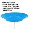 Diabolo jonglierteller mit stab kinder– 23 cm UV reaktiver Produktbild-Vorschau 2