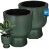 KOTARBAU® 2er Set Blumentopf ⌀ 29cm Orchideentopf Übertopf Produktbild-Vorschau 1