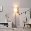 HOMCOM Stojaca lampa do obývačky so stínidlom z ľanu, Náhľad obrázku produktu 2