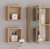 Wandregal Vicco Senyo Goldkraft Eiche 25 x 25 cm 2er Set, Produktbild-Vorschau 5