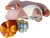 A ceramic figurine of a cat with gifts. Produktbild-Vorschau