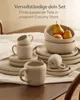 Cosumy 4er Espressotassen Set mit Untertassen Weiß – 90 ml Produktbild-Vorschau 7