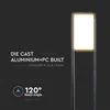 V-TAC Lampa ogrodowa LED VT-33, EEK: F, 10 W, 650 lm, 3000 Podgląd zdjęcia produktu 6