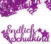 Oblique Unique 12x Endlich Schulkind Konfetti für Produktbild-Vorschau 3