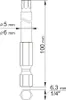 Punte Torx Security lunghe T15 e T27, 100 mm, set da 2 Anteprima dell’immagine prodotto 3