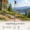 Nordic Walking Stöcke 2er-Set Aluminium, höhenverstellbar Produktbild-Vorschau 3