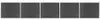 vidaXL Zaunelement Set WPC 872x146 cm Grau Produktbild-Vorschau 8