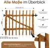 BOOGARDI Gartentor Holz imprägniert in 14 Größen · Garten Produktbild-Vorschau 2