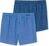 Schiesser Herren 2PACK Boxershorts royal 9  PAK Produktbild-Vorschau 5