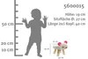 Hocker/Stuhl für Kinder, Tiere, Plüschbezug & Holzbeine 47 Produktbild-Vorschau 2
