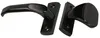 KOTARBAU® Set handvat 125 mm + knop 65 mm zwart met kort Productafbeelding-voorbeeld 4