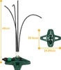 A product image showing a garden sprinkler with dimensions indicated by text overlays. Produktbild-Vorschau