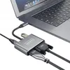Adapter - 4-in-1 USB-C Hub - HDMI 4K - VGA Full HD - USB Produktbild-Vorschau 3