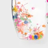 HOMLA SECO Glas mit Doppelwand und Blumen schmal 0,35 l Produktbild-Vorschau 3