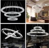 TRMLBE 72W Luxe Moderne Cristal Pendentif Lustre Suspension Voir les images du produit 5