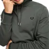 FRED PERRY TIPPED HOODED SWEATSHIRT Grün Produktbild-Vorschau 2
