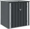 vidaXL Contenitore da giardino nero 101,5 x 82 x 100 cm in Anteprima dell’immagine prodotto 1
