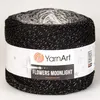 YarnArt Flowers Moonlight 3253 Lurex-Garn, Ombre, 1000m, Produktbild-Vorschau 4