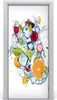 Tulup Türaufkleber 95x205 cm Dekorative Aufkleber Produktbild-Vorschau 1