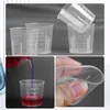 Messbecher-Set 15-tlg., 10/15/20 ml, transparent, Kunststoff Productafbeelding-voorbeeld
