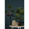 Szmaragdowa sztuczna roślina bonsai ficus zielony 47 cm Podgląd zdjęcia produktu 3