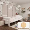 Kinderbett Oli mit Rausfallschutz und Lattenrost | 160x80 Produktbild-Vorschau 3