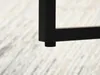 Okrúhly jedálenský stôl 120 KEON - čierny / orech Náhľad obrázku produktu 8