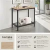 Table d’appoint FILTON 60x30,5x60,5cm - Bois clair Voir les images du produit 2