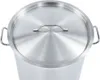 vidaXL Suppentopf 50 L 40×40 cm Edelstahl Produktbild-Vorschau 11